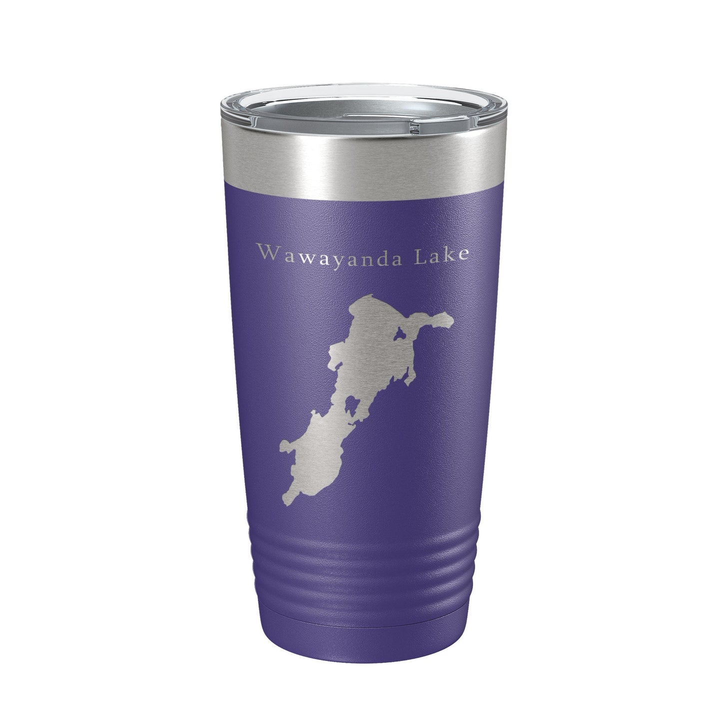 Wawayanda Lake Map Tumbler Travel Mug Insulated Laser Engraved Coffee Cup New Jersey 20 oz-15