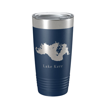 Lake Kerr Map Tumbler Travel Mug Insulated Laser Engraved Coffee Cup Florida 20 oz-8