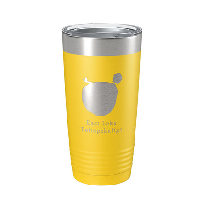East Lake Tohopekaliga Map Tumbler Travel Mug Insulated Laser Engraved Coffee Cup Florida 20 oz-4