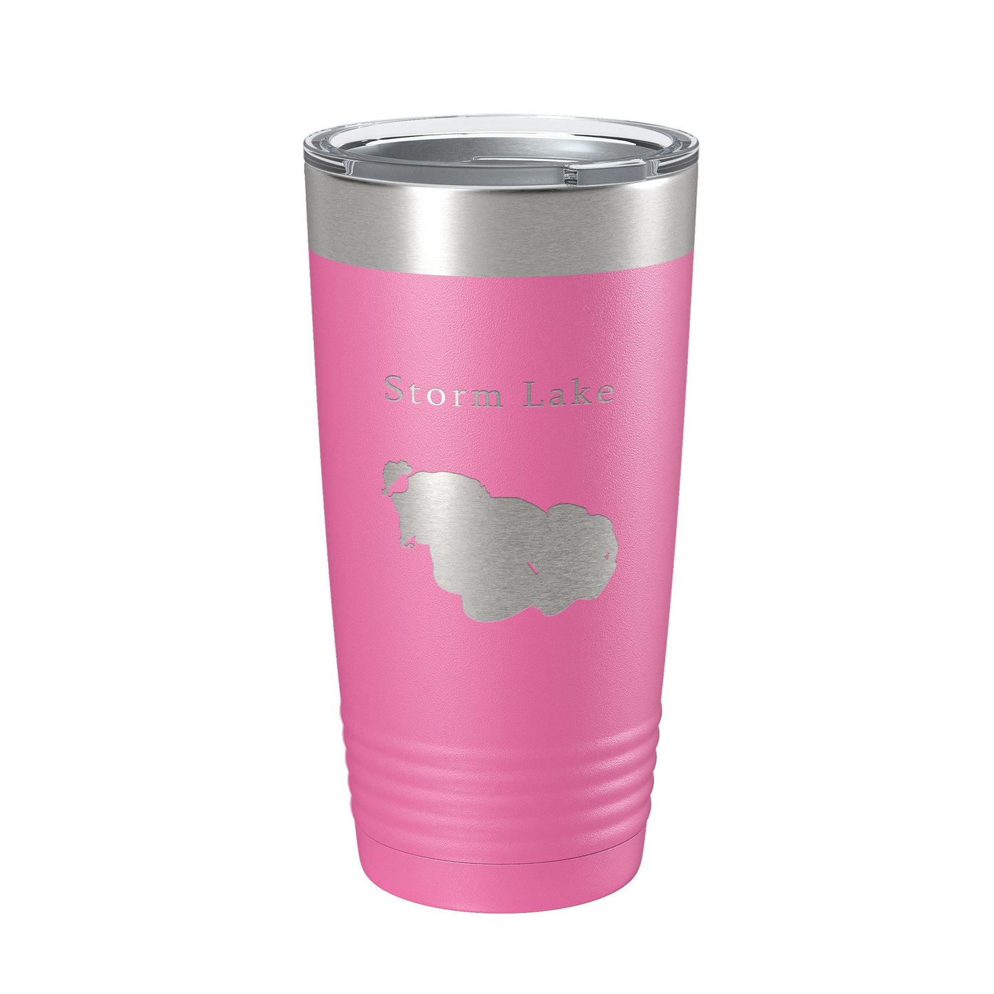 Storm Lake Map Tumbler Travel Mug Insulated Laser Engraved Coffee Cup Iowa 20 oz-11