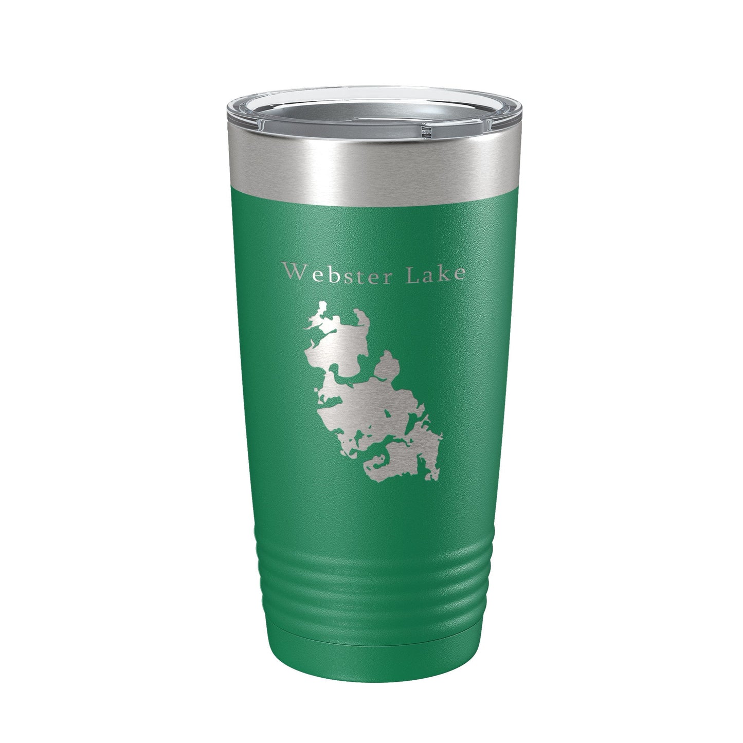 Webster Lake Map Tumbler Travel Mug Insulated Laser Engraved Coffee Cup Massachusetts 20 oz-9