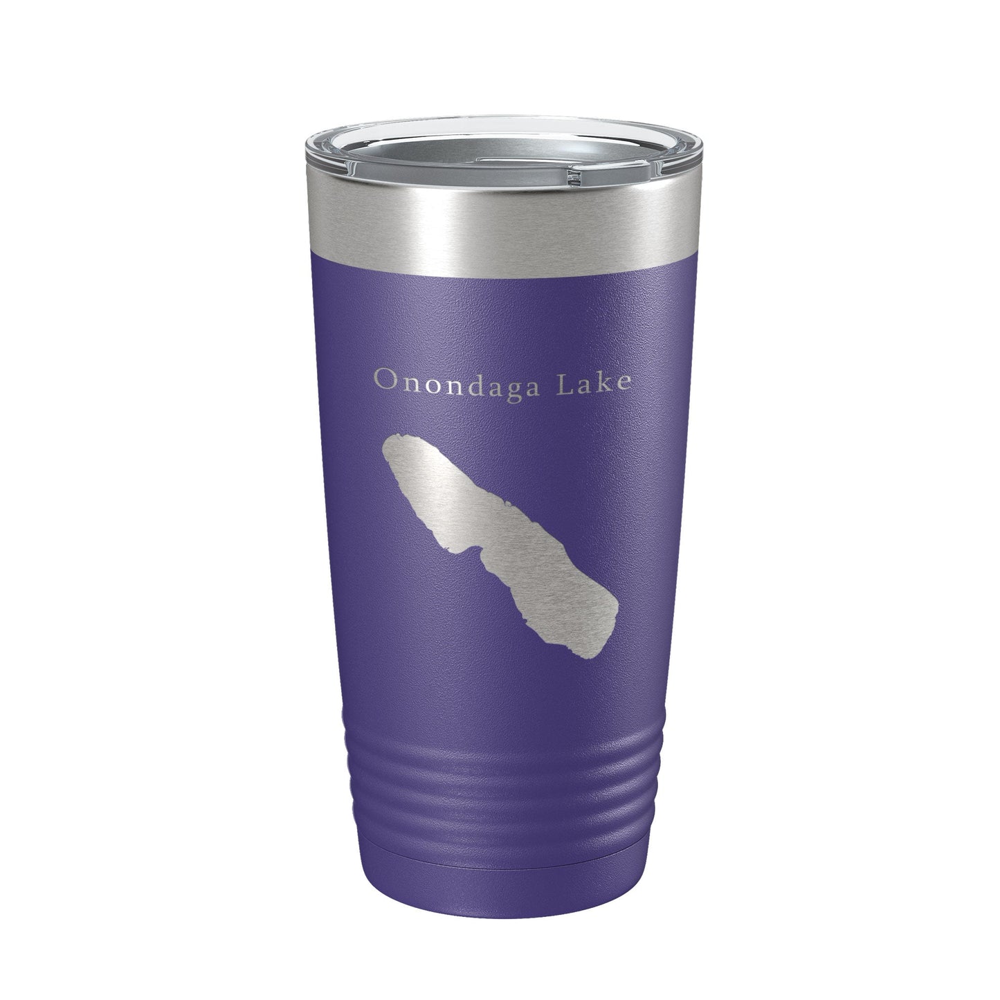 Onondaga Lake Map Tumbler Travel Mug Insulated Laser Engraved Coffee Cup Syracuse New York 20 oz-15