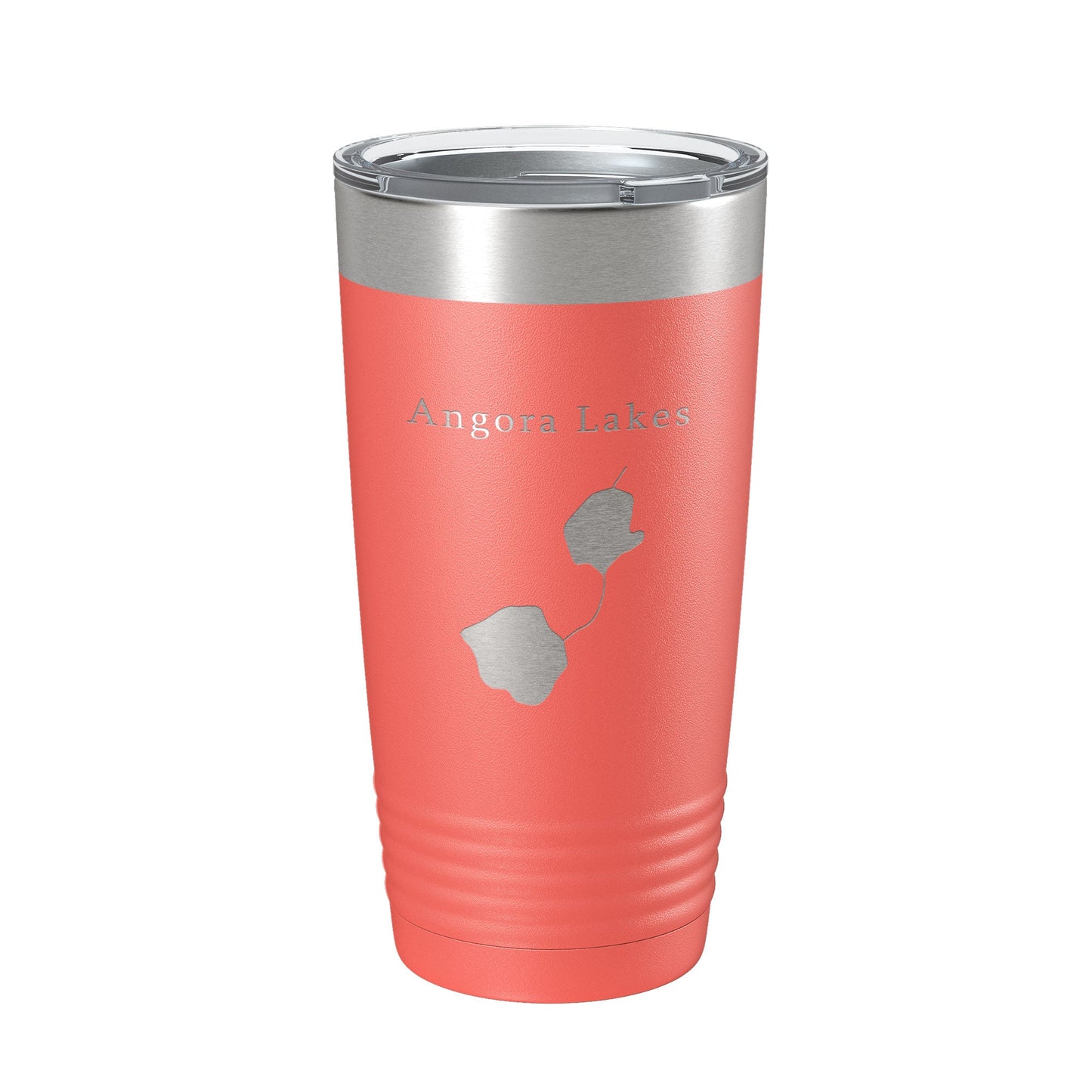 Angora Lakes Map Tumbler Travel Mug Insulated Laser Engraved Coffee Cup California 20 oz-20