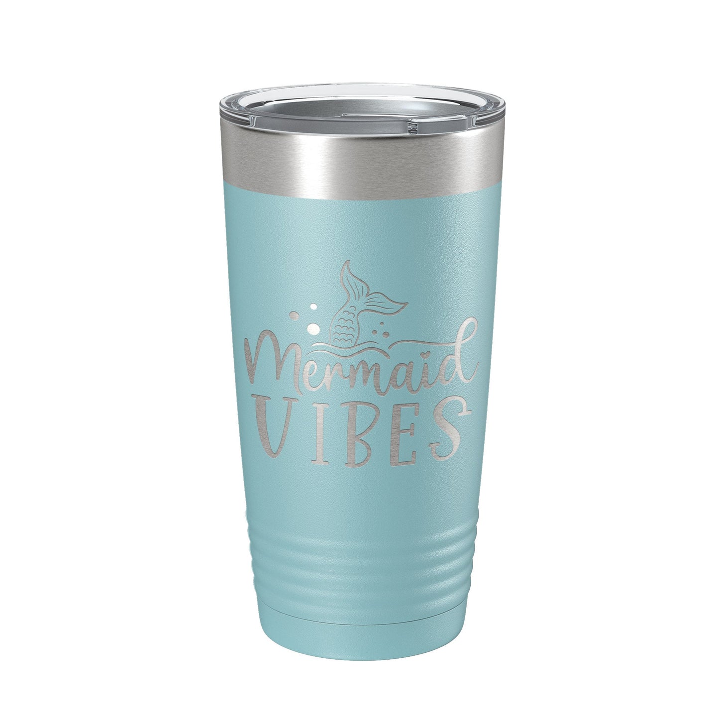 Mermaid Vibes Tumbler Travel Mug Insulated Laser Engraved Coffee Cup 20 oz-13
