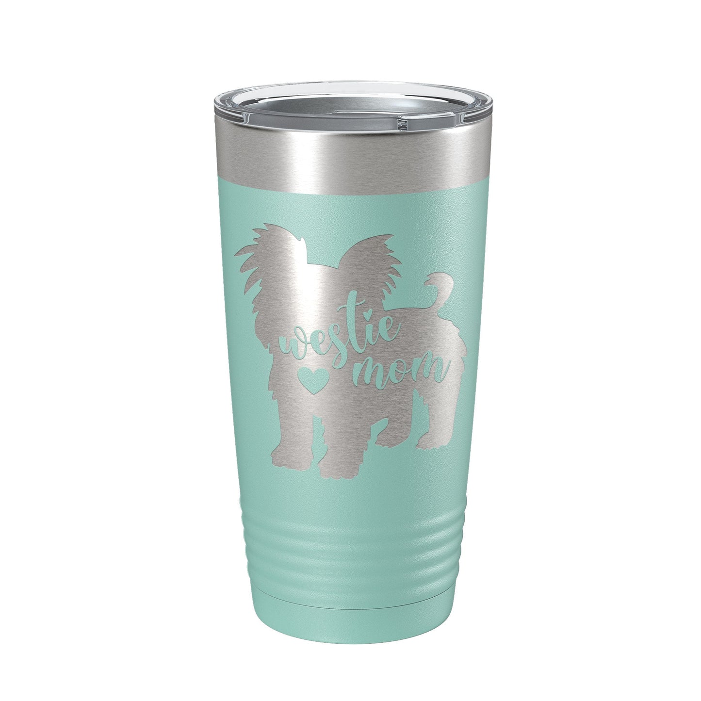 Westie Dog Mom Tumbler West Highland White Terrier Travel Mug Gift Insulated Laser Engraved Coffee Cup 20 oz-12