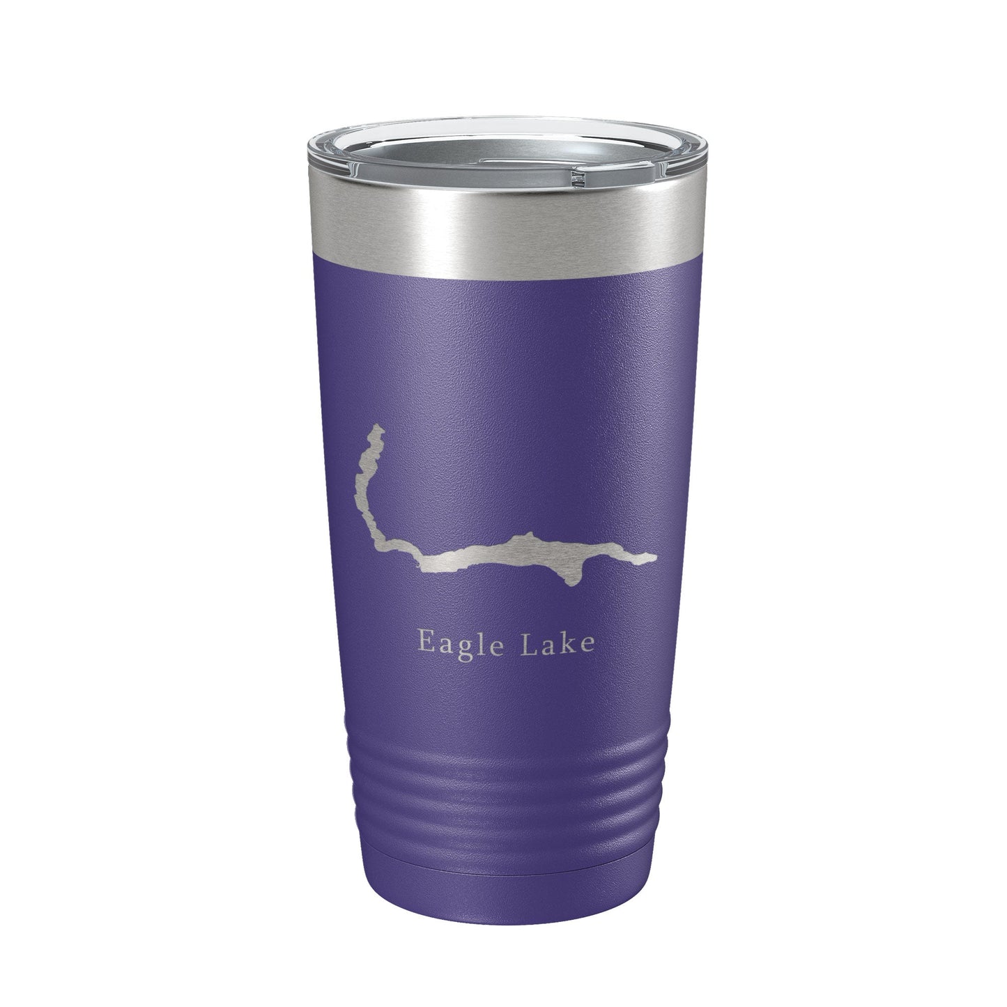 Eagle Lake Map Tumbler Travel Mug Insulated Laser Engraved Coffee Cup Maine 20 oz-15