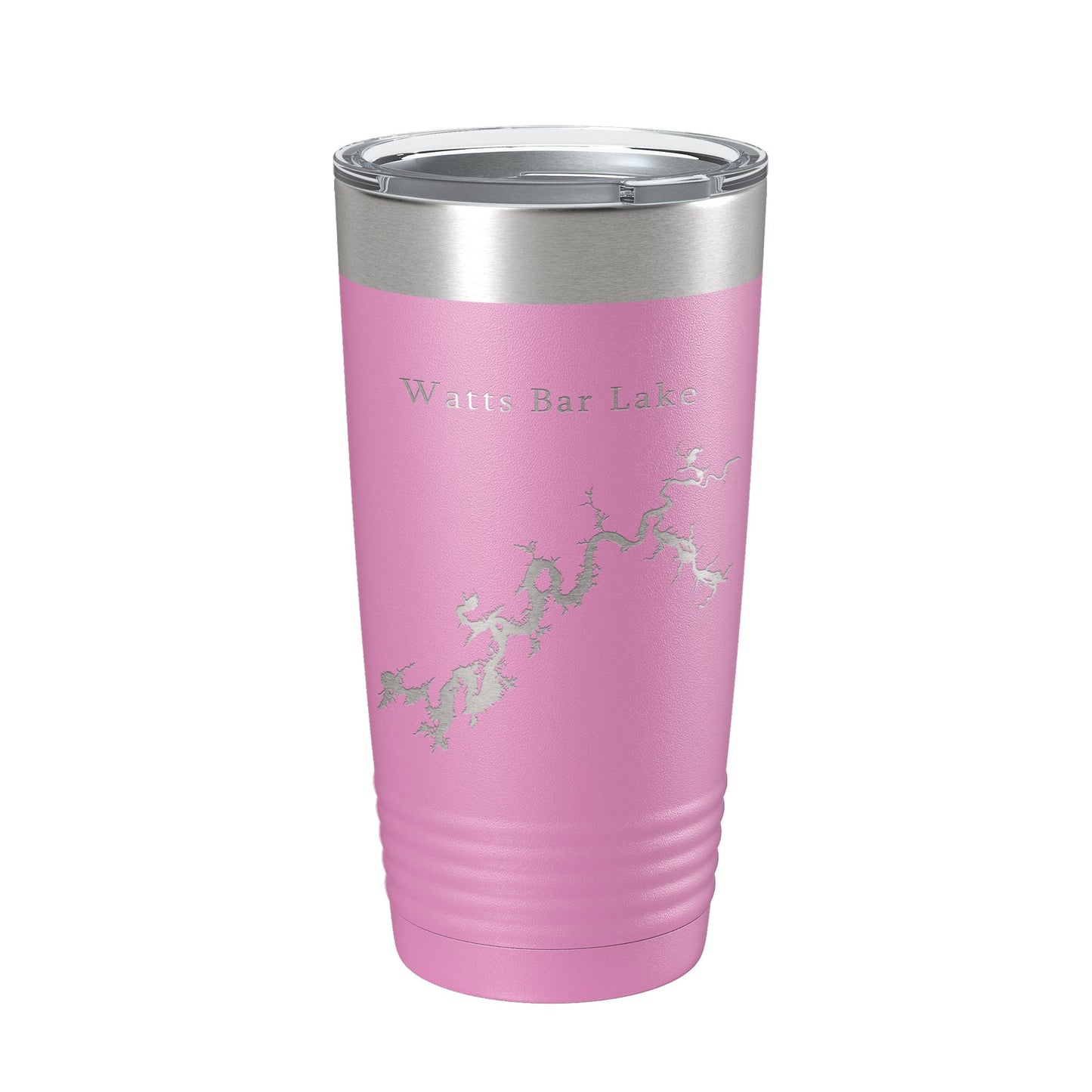 Watts Bar Lake Map Tumbler Travel Mug Insulated Laser Engraved Coffee Cup Tennessee 20 oz-14
