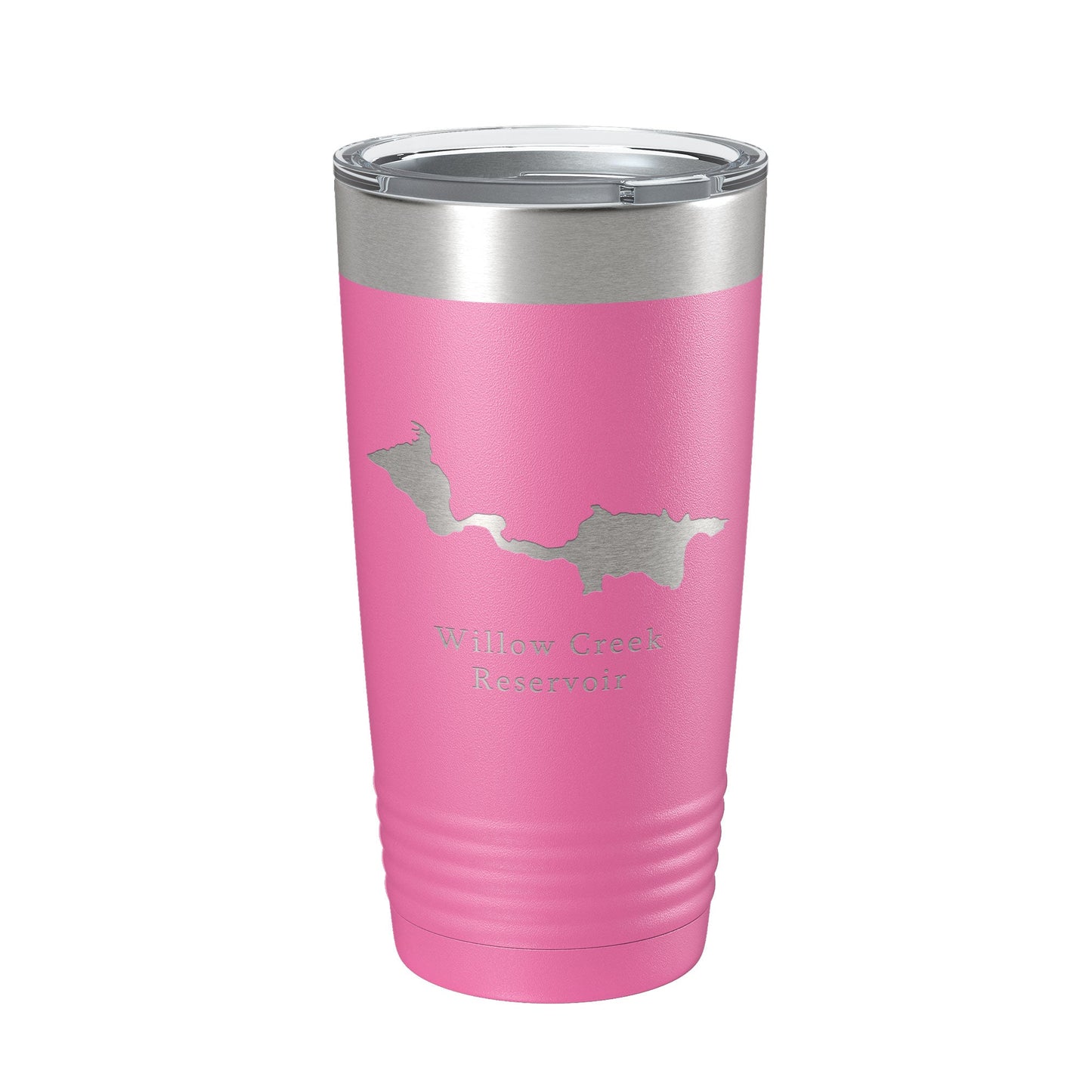 Willow Creek Reservoir Arapaho Tumbler Lake Map Travel Mug Insulated Laser Engraved Coffee Cup Colorado 20 oz-11