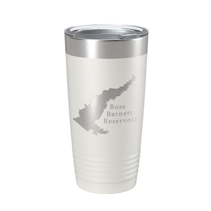 Ross R Barnett Reservoir The Rez Tumbler Lake Map Travel Mug Insulated Laser Engraved Coffee Cup Mississippi 20 oz-7