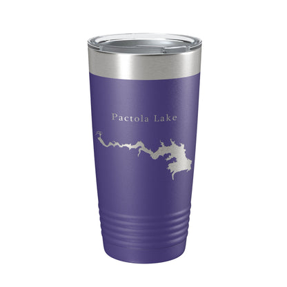 Pactola Lake Map Tumbler Travel Mug Insulated Laser Engraved Coffee Cup South Dakota 20 oz-15