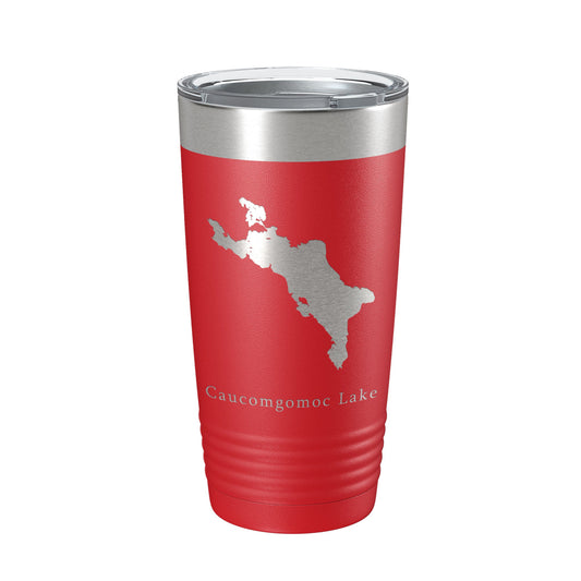 Caucomgomoc Lake Map Tumbler Travel Mug Insulated Laser Engraved Coffee Cup Maine 20 oz-10