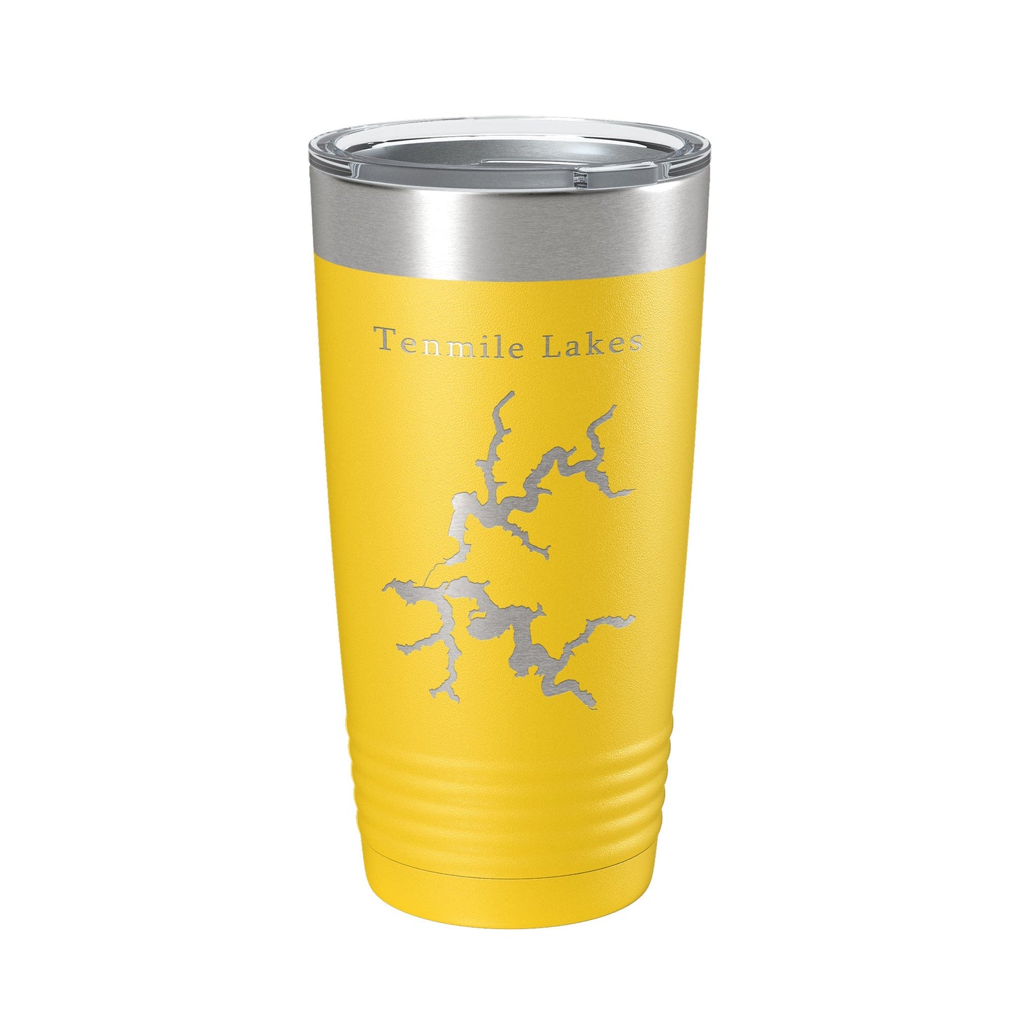 Tenmile Lakes Map Tumbler Travel Mug Insulated Laser Engraved Coffee Cup Oregon 20 oz-19
