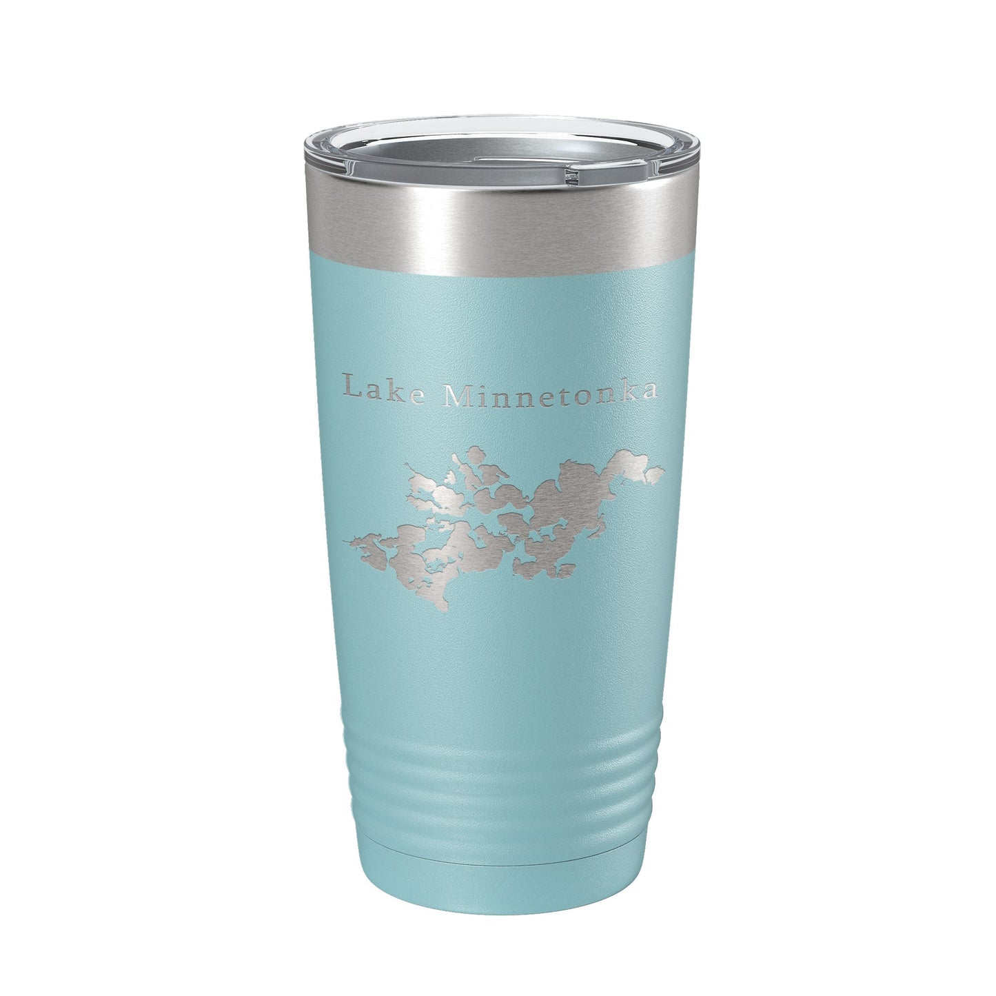 Lake Minnetonka Map Tumbler Travel Mug Insulated Laser Engraved Coffee Cup Minnesota 20 oz-13