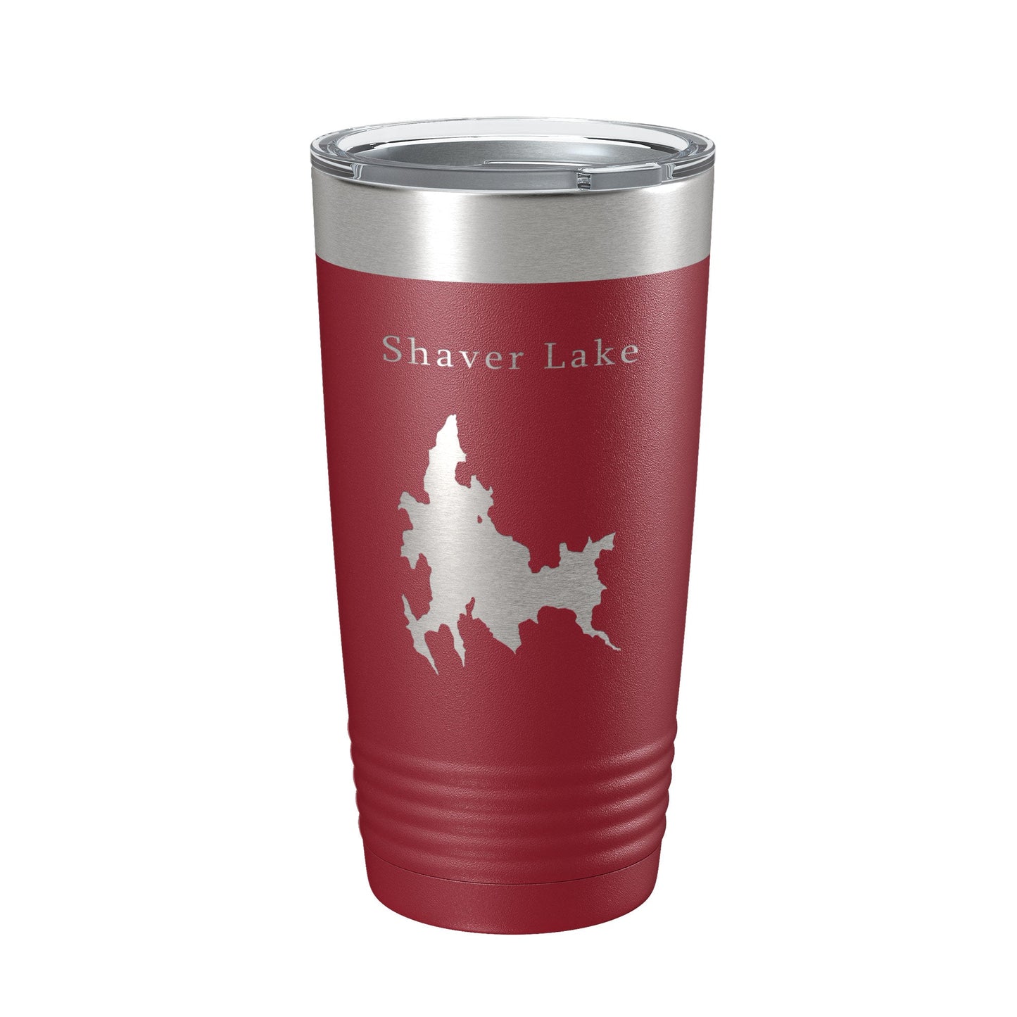 Shaver Lake Map Tumbler Travel Mug Insulated Laser Engraved Coffee Cup California 20 oz-18