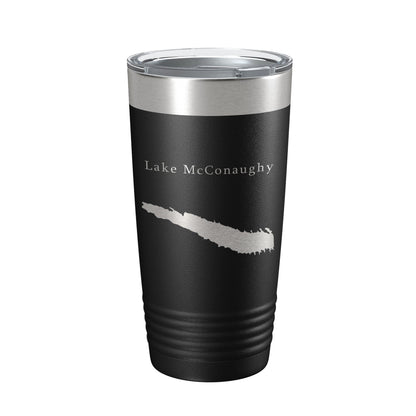 Lake McConaughy Map Tumbler Travel Mug Insulated Laser Engraved Coffee Cup Nebraska 20 oz-5