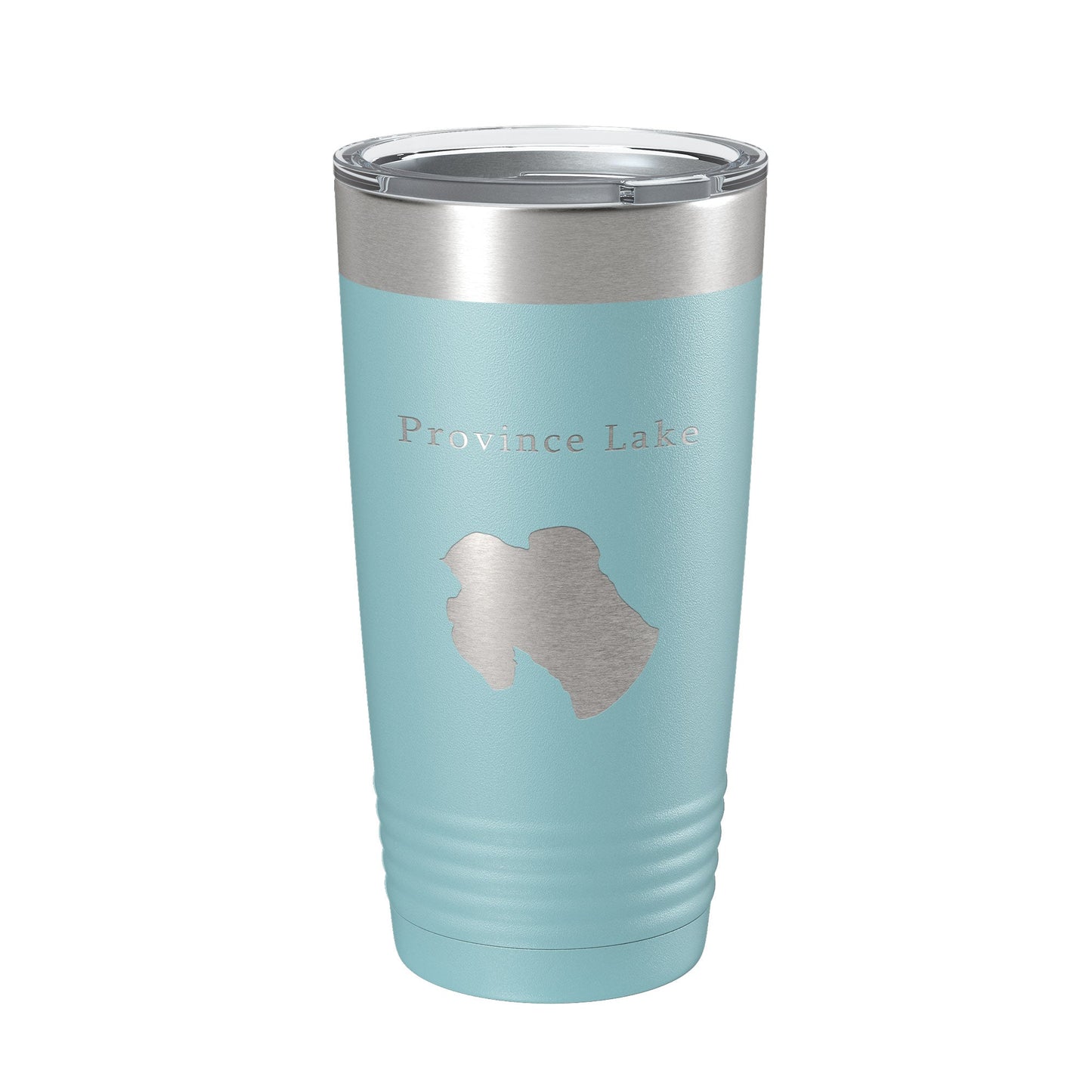 Province Lake Map Tumbler Travel Mug Insulated Laser Engraved Coffee Cup Maine 20 oz-13