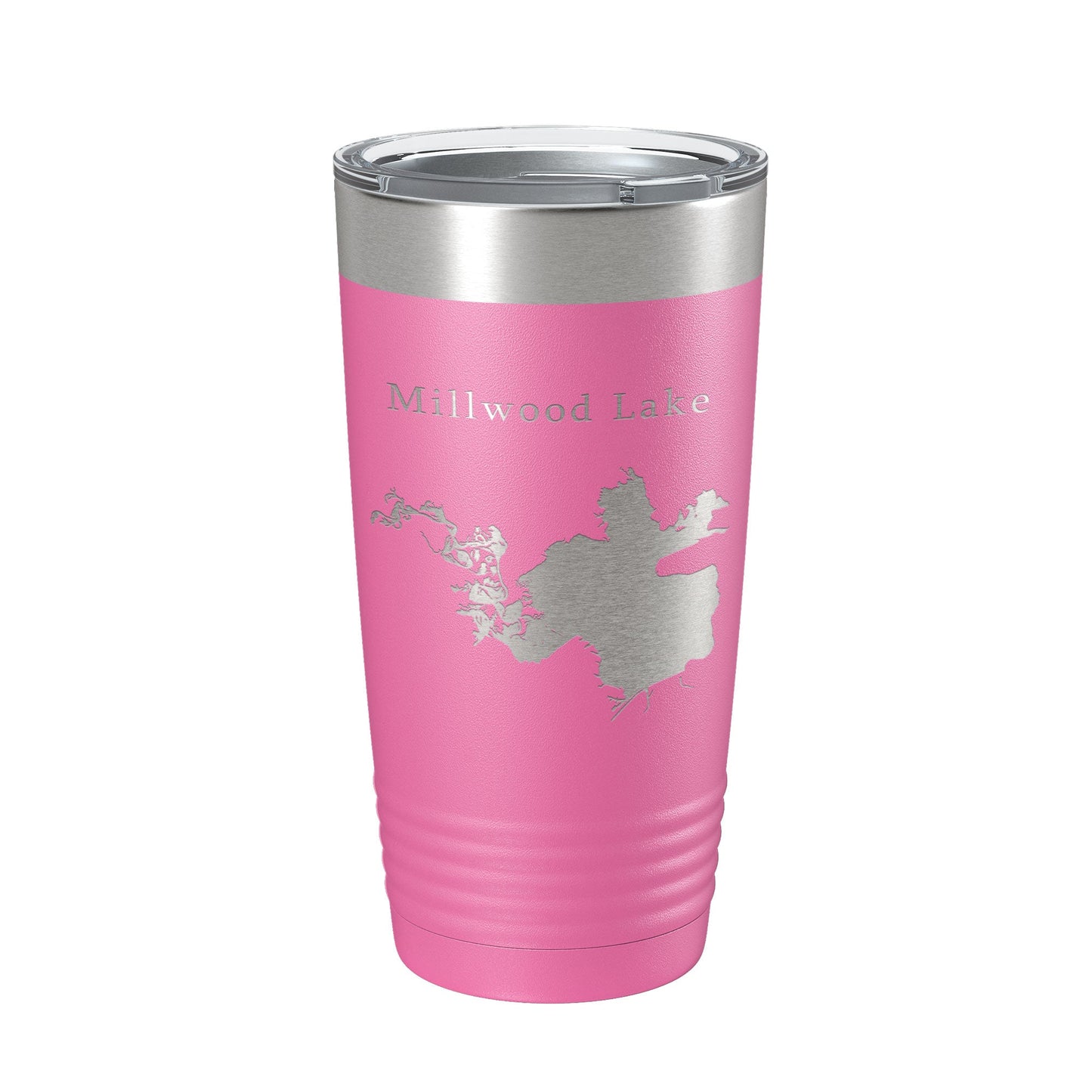 Millwood Lake Map Tumbler Travel Mug Insulated Laser Engraved Coffee Cup Arkansas 20 oz-11