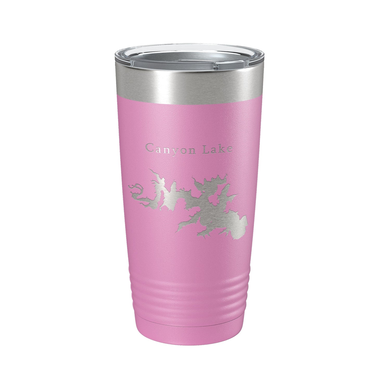 Canyon Lake Map Tumbler Travel Mug Insulated Laser Engraved Coffee Cup Texas 20 oz-14