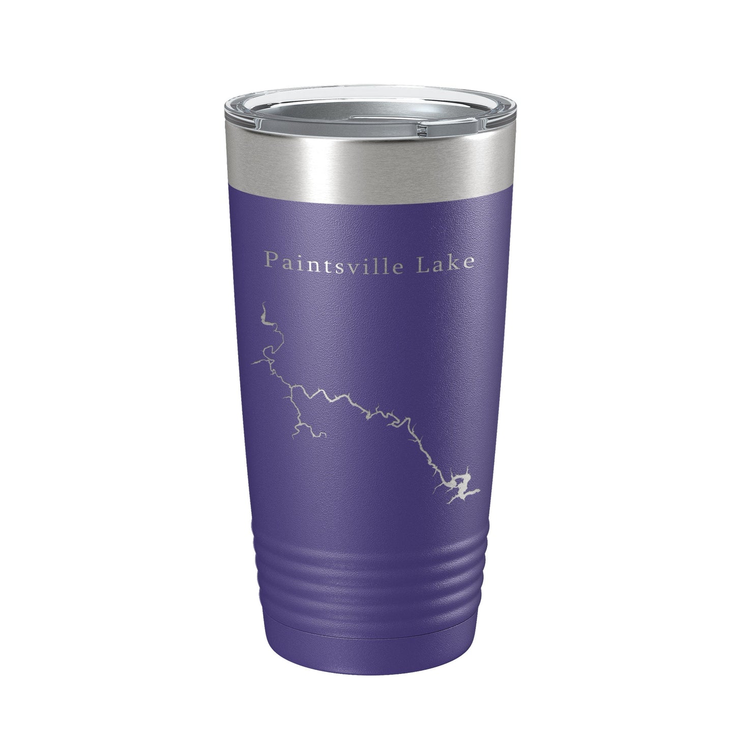 Paintsville Lake Map Tumbler Travel Mug Insulated Laser Engraved Coffee Cup Kentucky 20 oz-15