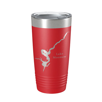 Lake Moomaw Map Tumbler Travel Mug Insulated Laser Engraved Coffee Cup Virginia 20 oz-10