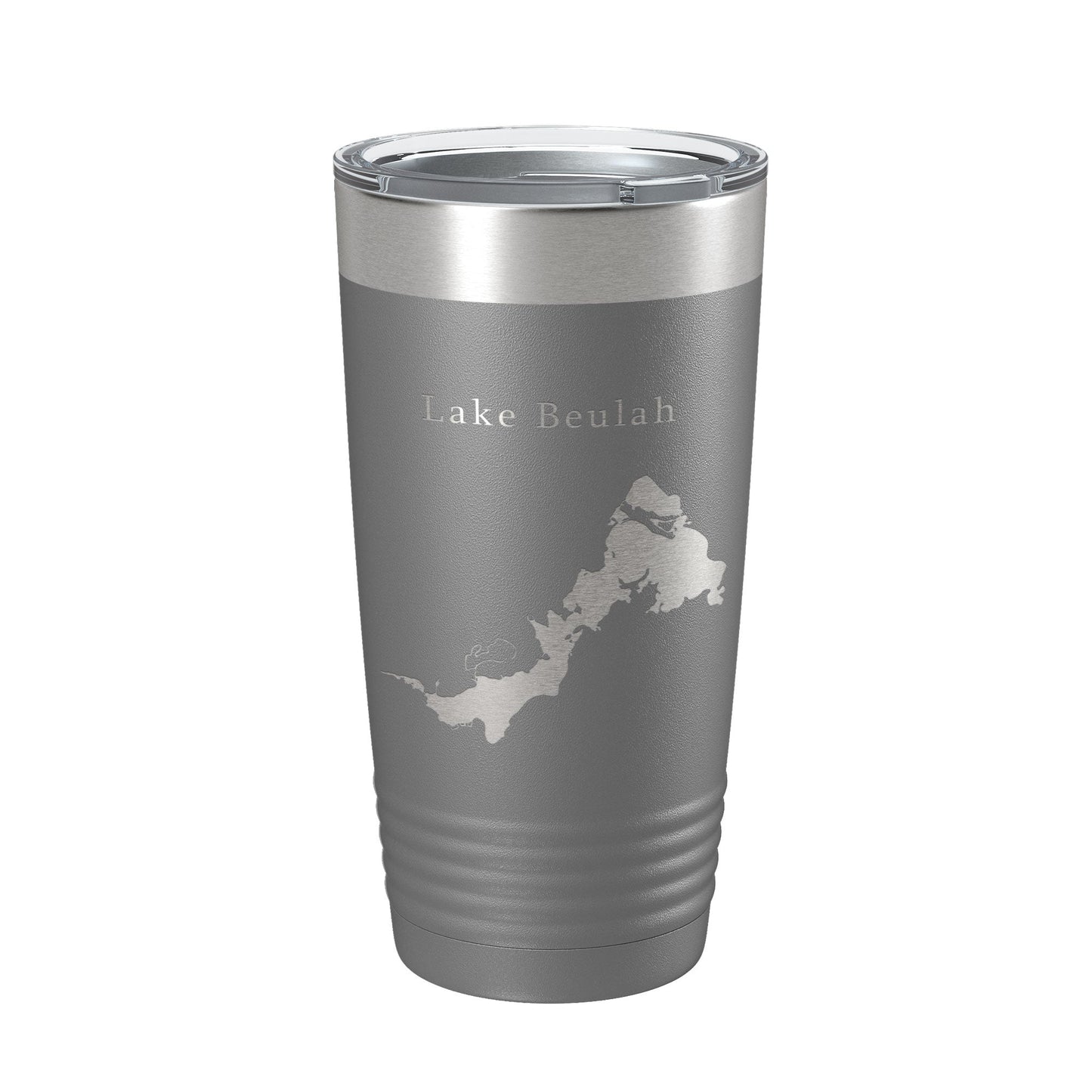 Lake Beulah Map Tumbler Travel Mug Insulated Laser Engraved Coffee Cup Wisconsin 20 oz-16