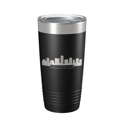 Tallahassee Skyline Minimalist Tumbler Travel Mug Insulated Laser Engraved Coffee Cup Florida 20 oz-5