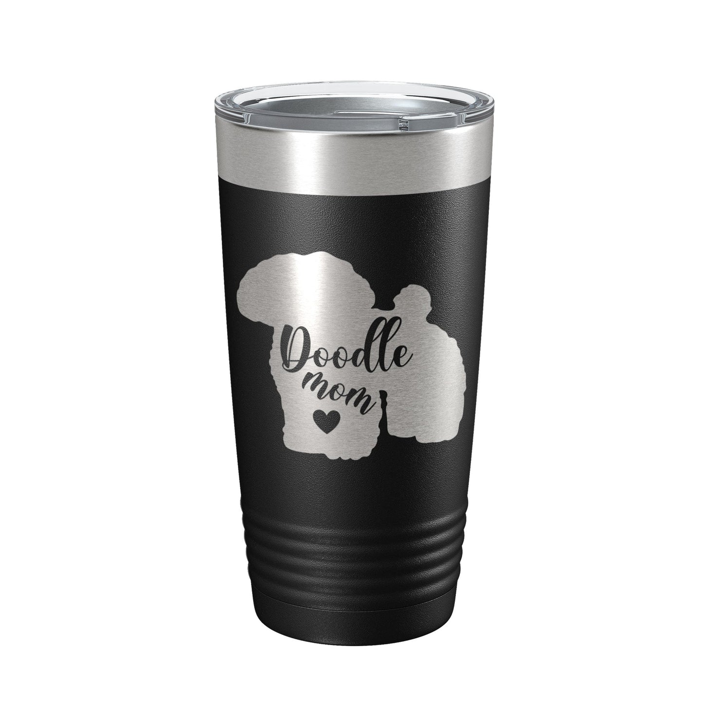 Doodle Mom Tumbler Dog Travel Mug Gift Insulated Laser Engraved Coffee Cup 20 oz-5