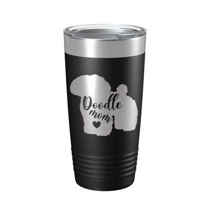 Doodle Mom Tumbler Dog Travel Mug Gift Insulated Laser Engraved Coffee Cup 20 oz-5