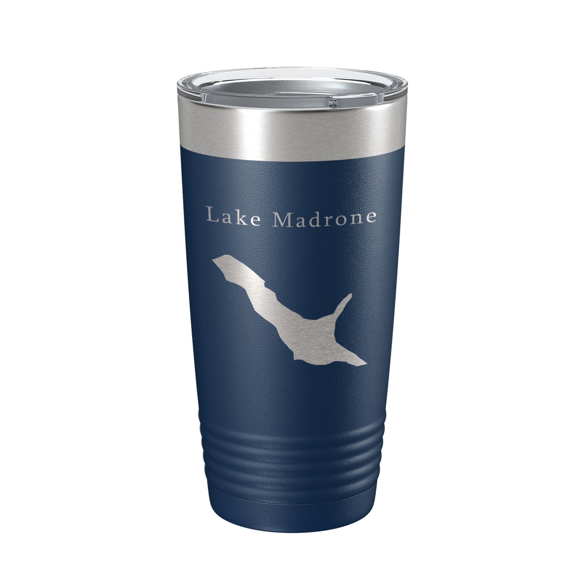 Lake Madrone Map Tumbler Travel Mug Insulated Laser Engraved Coffee Cup California 20 oz-2