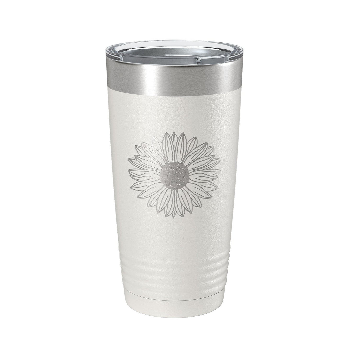 Sunflower Tumbler Sun Flower Gift For Women Travel Mug Insulated Laser Engraved Coffee Cup 20 oz-7