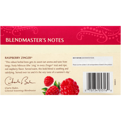CS RASPBERRY ZINGER TEA (6x20.00)-4