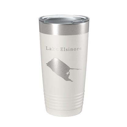 Lake Elsinore Map Tumbler Travel Mug Insulated Laser Engraved Coffee Cup California 20 oz-7