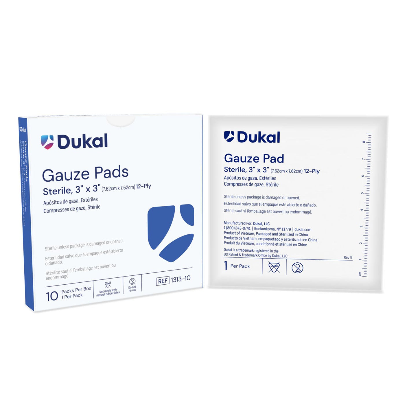 Dukal Gauze Pads, DUK 1313-10