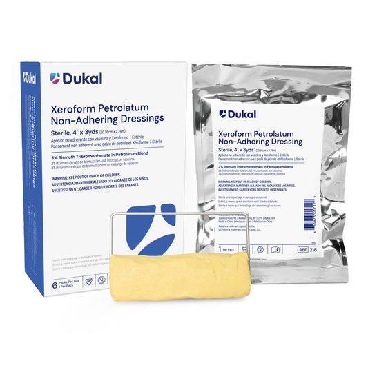 Dukal Alba Xeroform Petrolatum Gauze Dressings, DUK 216
