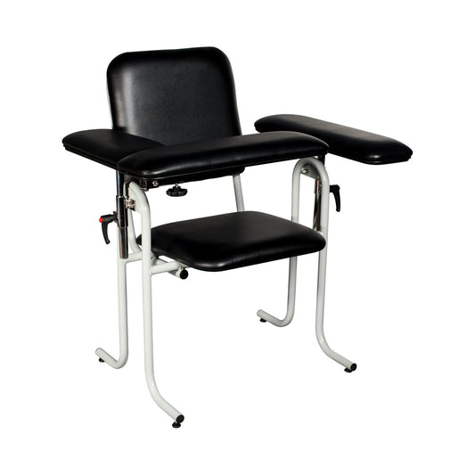 Dukal Tech-Med Blood Draw Chair, DUK 4382F-BLK