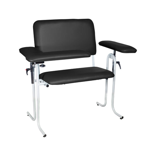Dukal Tech-Med Blood Draw Chair, DUK 4382XF-BLK