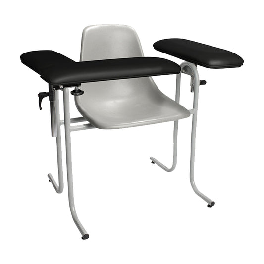 Dukal Tech-Med Blood Draw Chair, DUK 4384F-BLK