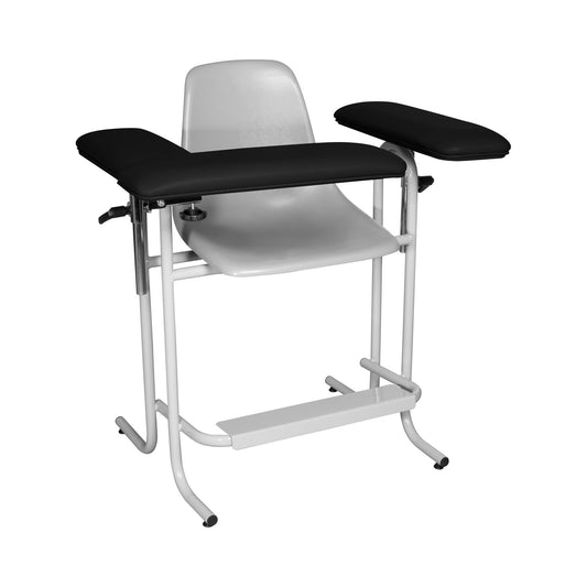 Dukal Tech-Med Blood Draw Chair, DUK 4385F-BLK