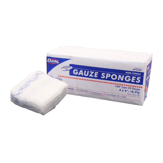 Dukal X-Ray Detectable Gauze Sponges, DUK 4416-2X