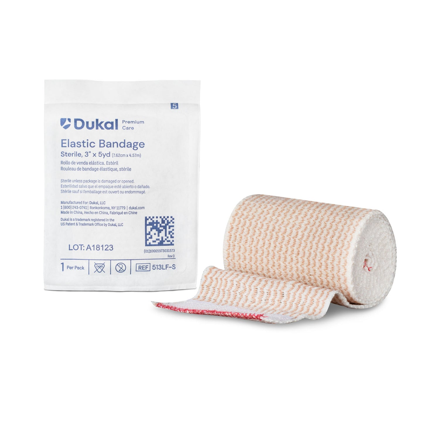 Dukal Elastic Bandage, DUK 513LF-S