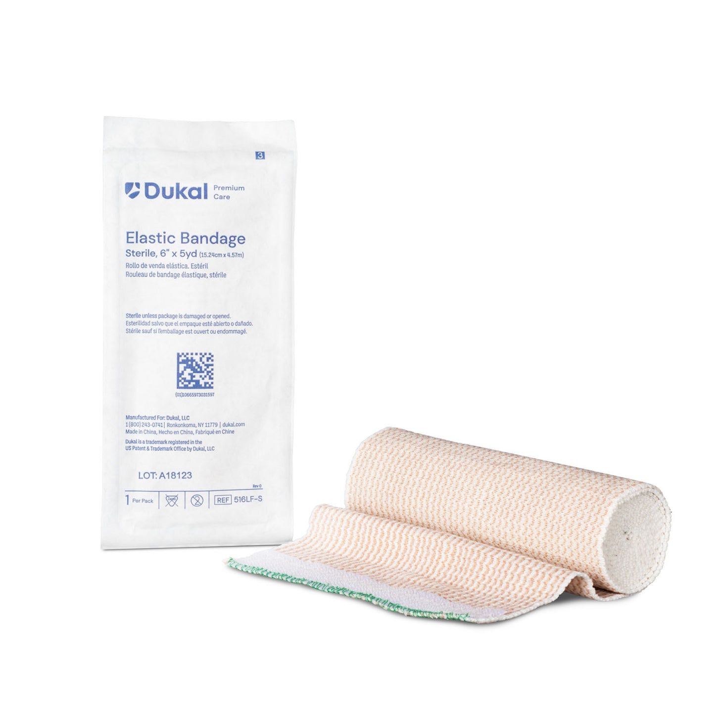 Dukal Elastic Bandage, DUK 516LF-S