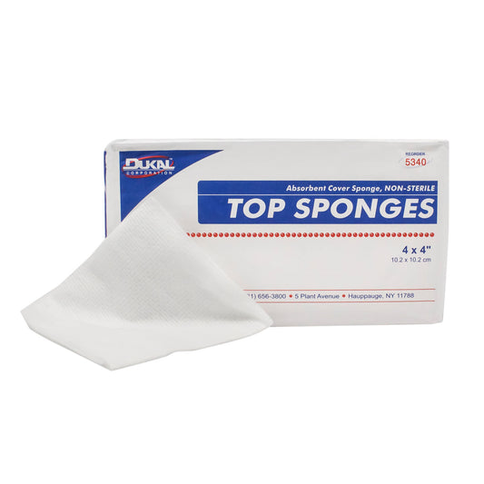 Dukal Top Sponges - Non-Woven Facing Cover Sponge, DUK 5340
