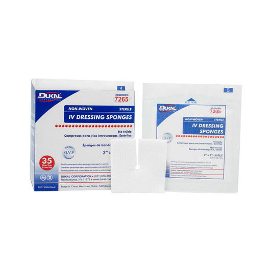 Dukal Iv & T-Drain Sponges, DUK 7265