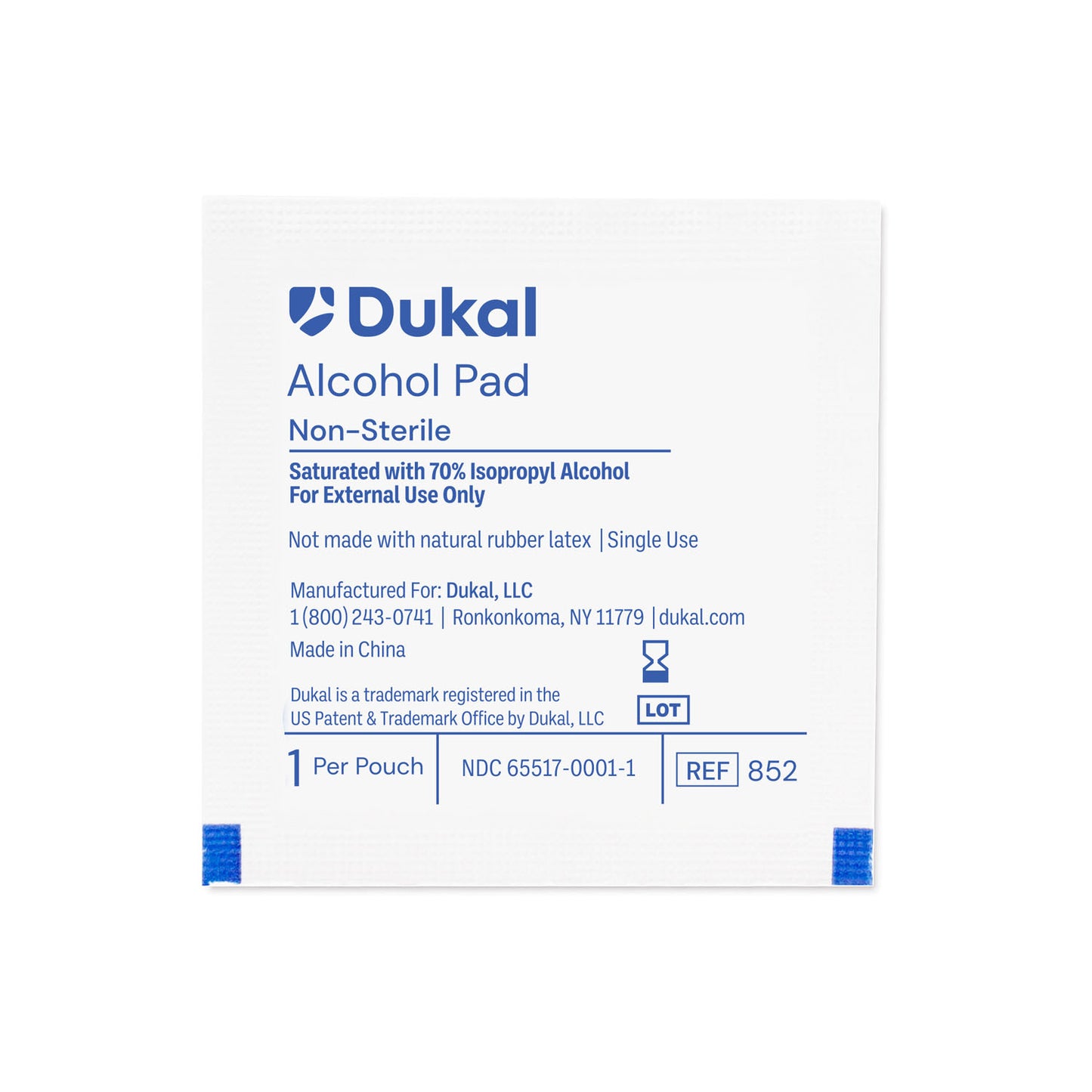 Dukal Alcohol Pads, DUK 852-1000