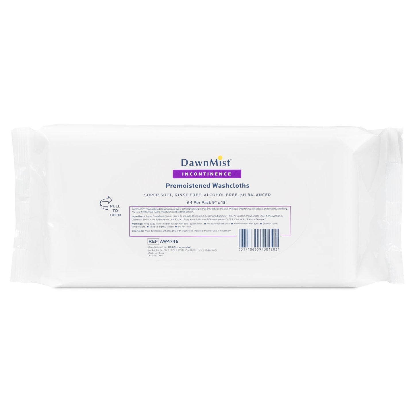 Dukal Dawnmist Washcloths, DUK AW4746