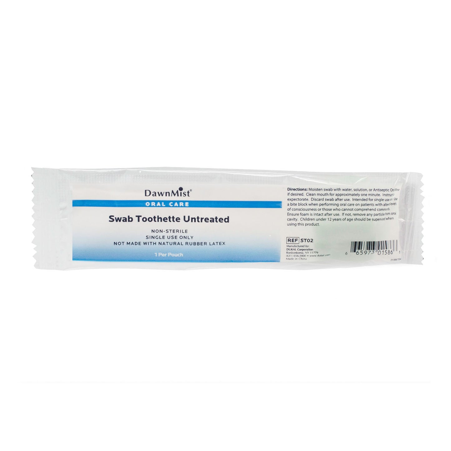 Dukal Toothette Swab, DUK ST02