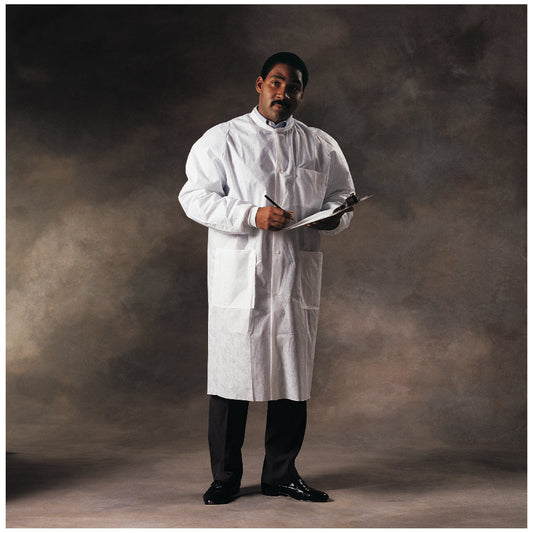 Halyard Basic Plus Lab Coat, KIM 10022