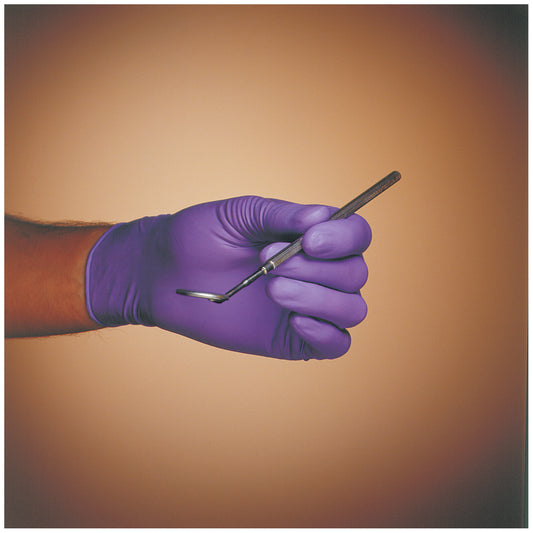 Halyard Purple Nitrile™ Dental Exam Gloves, KIM 53434