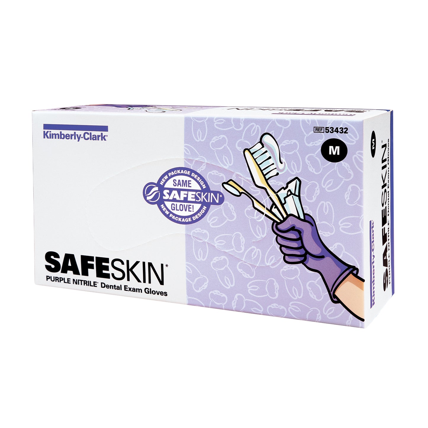 Halyard Purple Nitrile™ Dental Exam Gloves, KIM 53432