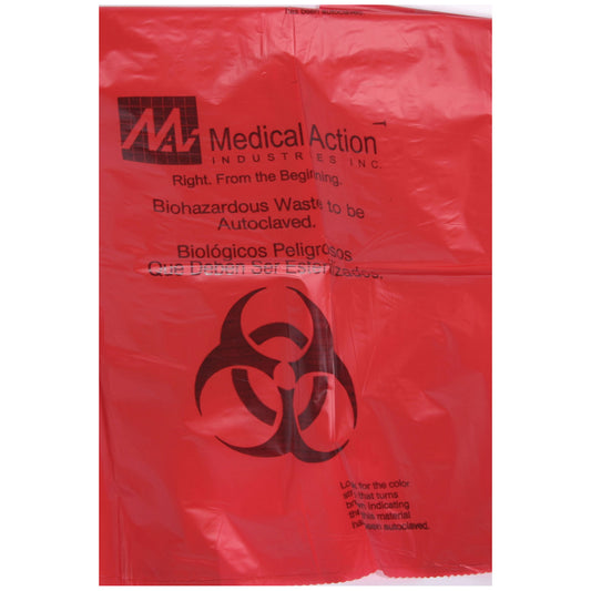 Medegen Autoclavable Biohazard Bags, MAI 854